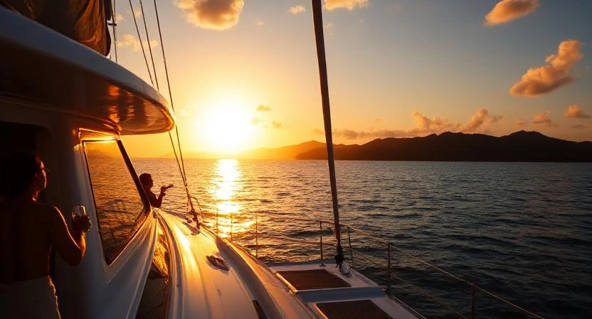 Catamaran Sunset Cruise in Costa Rica