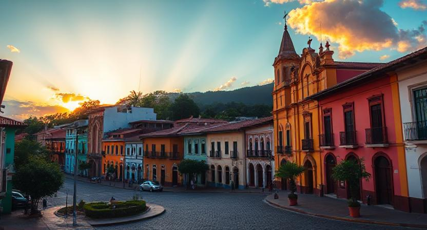 Historical city tour in Costa Rica
