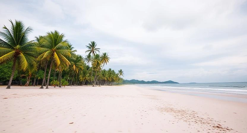 Playa Carrillo beach in Costa Rica