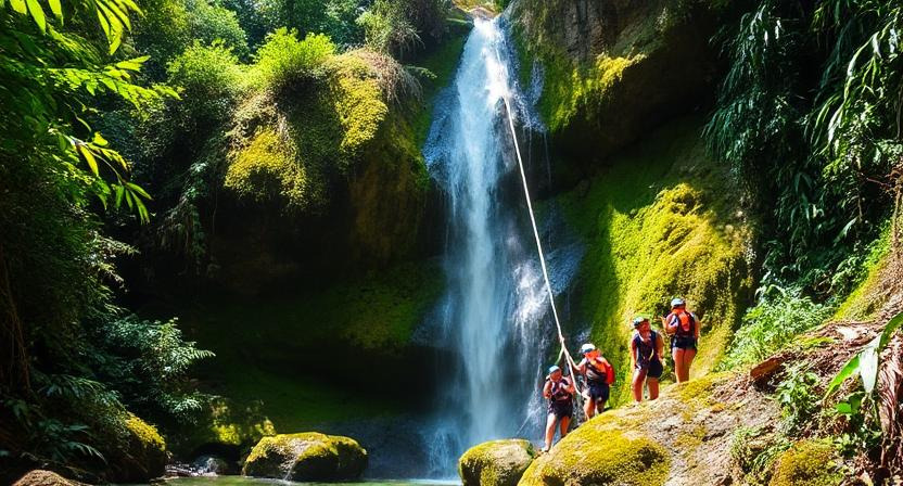 Canyoning in Costa Rica